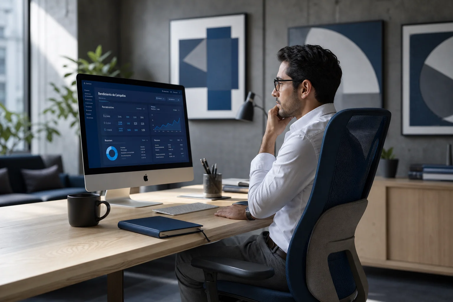 Marketing analytics and strategy workspace