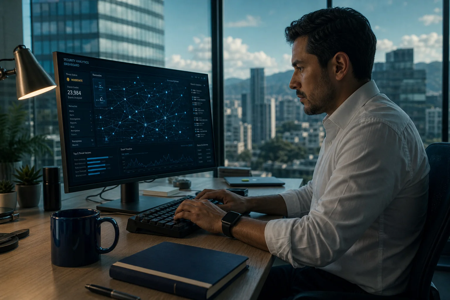 Cybersecurity monitoring operations center